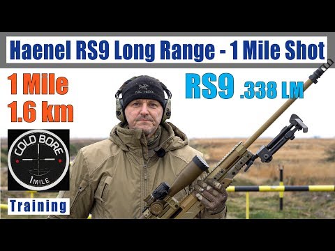 On Tour 7 | 1 Mile Shot  1.6 km Haenel RS9 G29 BW | 2019