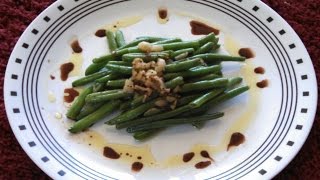 How To Make Garlic Green Beans Recipe From Scratch (Frozen) - Quick & Easy