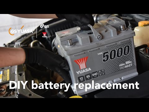 DIY car battery replacement: The step-by-step guide for the competent home mechanic by Yuasa - GYTV