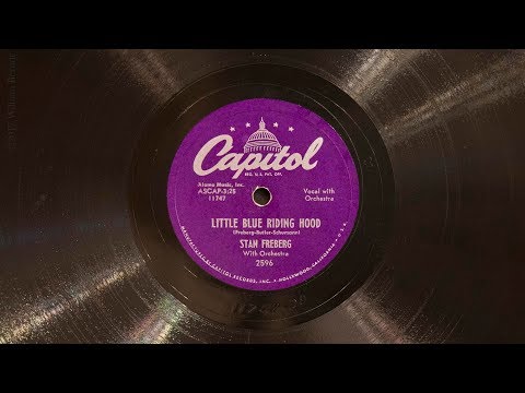 Little Blue Riding Hood • Stan Freberg (EMG Mark IX Gramophone)