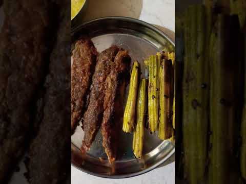 #shaheating  RICE, DAL,ALOO GOBHI BHAJI || FISH FRY, VEGETABLES FRY,SINGH FRY#shorts #youtubeshorts