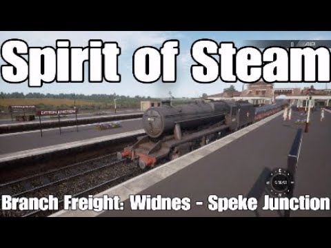 Branch Freight: Widnes - Speke Junction - Spirit of Steam - LMS 8F - Train Sim World 2