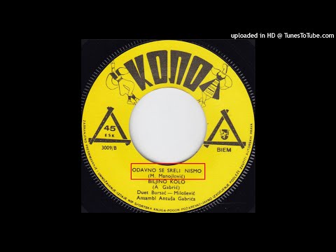 Anđelka Bursać i Milivoje Milošević ‎Odavno Se Sreli Nismo (1968)