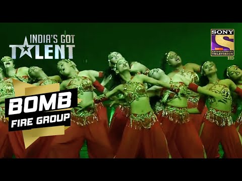 Dharam Ji Gives A Standing Ovation To Bomb Fire Crew |India's Got Talent Season 9 |Bomb Fire Group