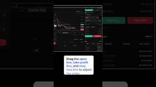 Download lagu Drag, drop, and trade seamlessly with BingX Chart Order #shorts #bingx #crypto mp3