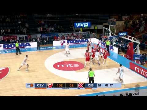 ABA Liga 2017/18 highlights, Round 22: Crvena zvezda mts - Cibona (12.3.2018)