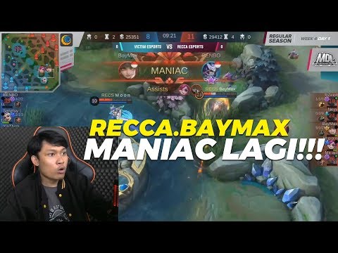 BAYMAX MANIAC LAGII!!!!!I - RECCA VS VICTIM GAME 1 MDL SEASON 1