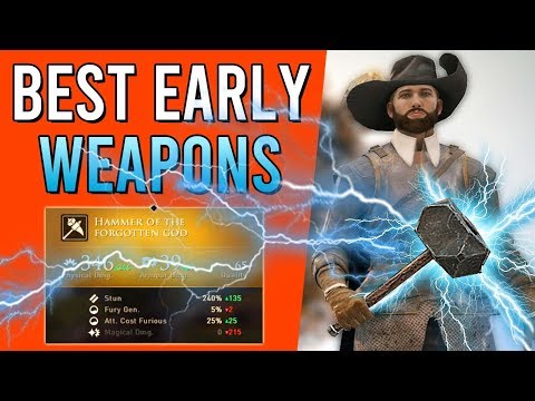 GREEDFALL - 2 Best Weapon Location Early – Legendary Sword & Hammer! Video
