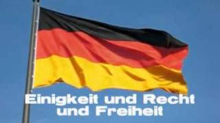 Deutsche Nationalhymne - National Anthem of Germany [lyrics subtitles]