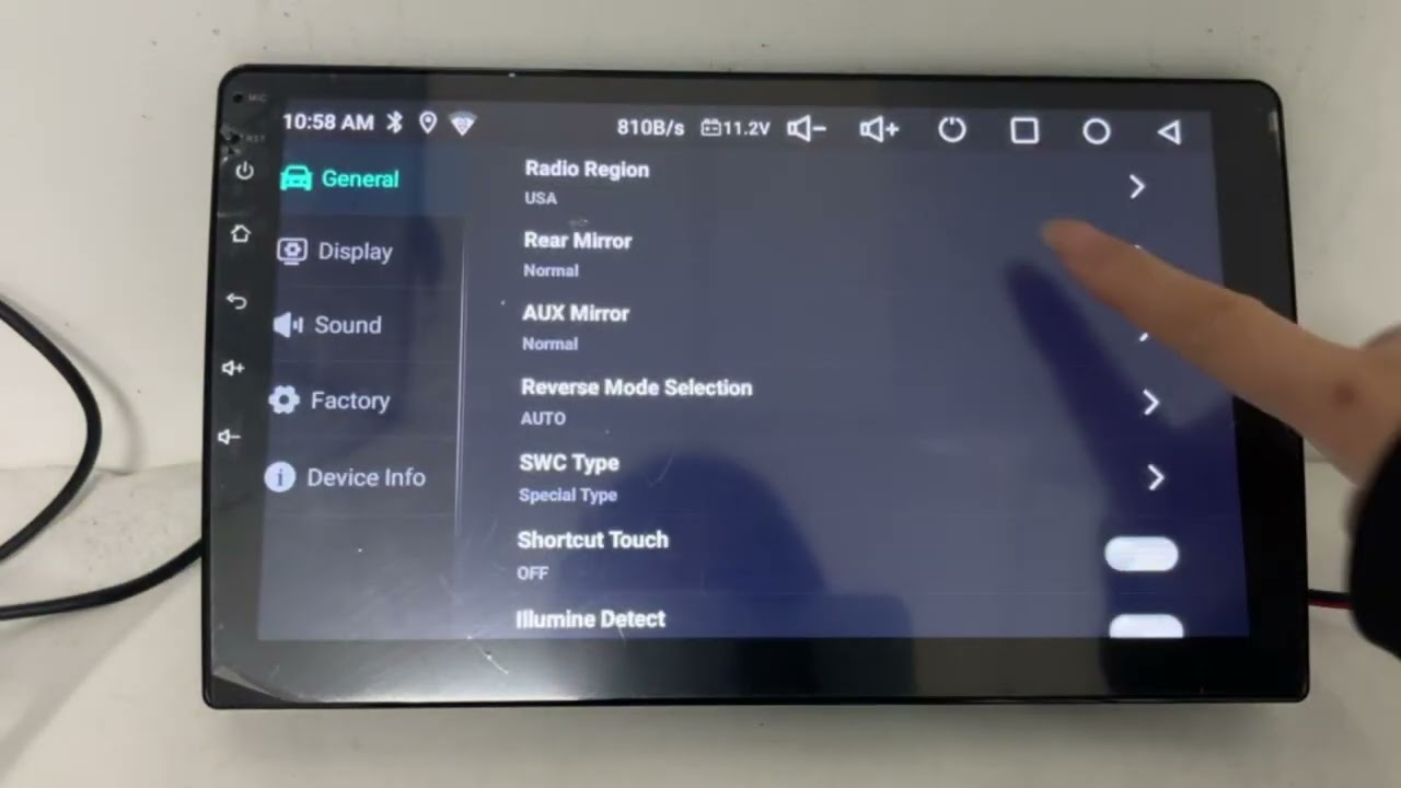 How to Fix the Reverse Camera Flip Issue on Binize Car Stereo | Reverse Camera Settings Guide