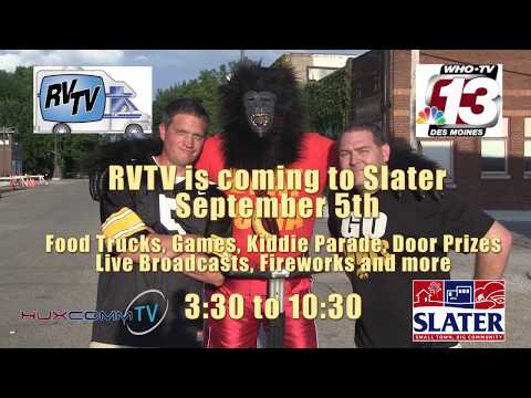 Tailgate Tuesday: RVTV Coming to Slater Iowa September 5, 2017