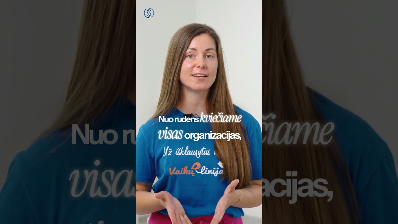 Video: Vaikų linija: kodėl verta diegtis Nacionalinį savanorystės standartą?
