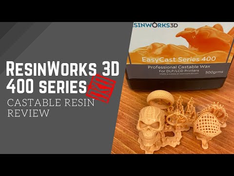 ResinWorks 3D EasyCast 400 Series Castable Resin Review