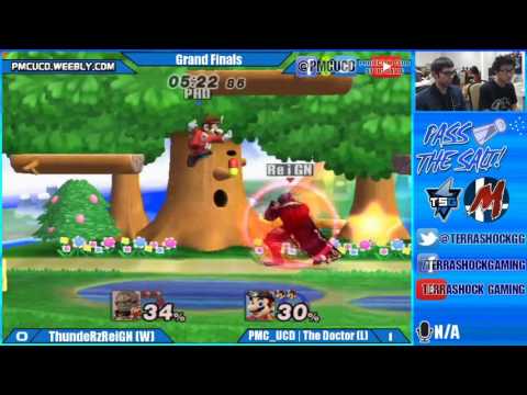 "Pass the Salt!" - ThundeRzReiGN (Wolf/Ganon/Marth/CF/DK) v. The Doctor (Mario) - Grand Finals