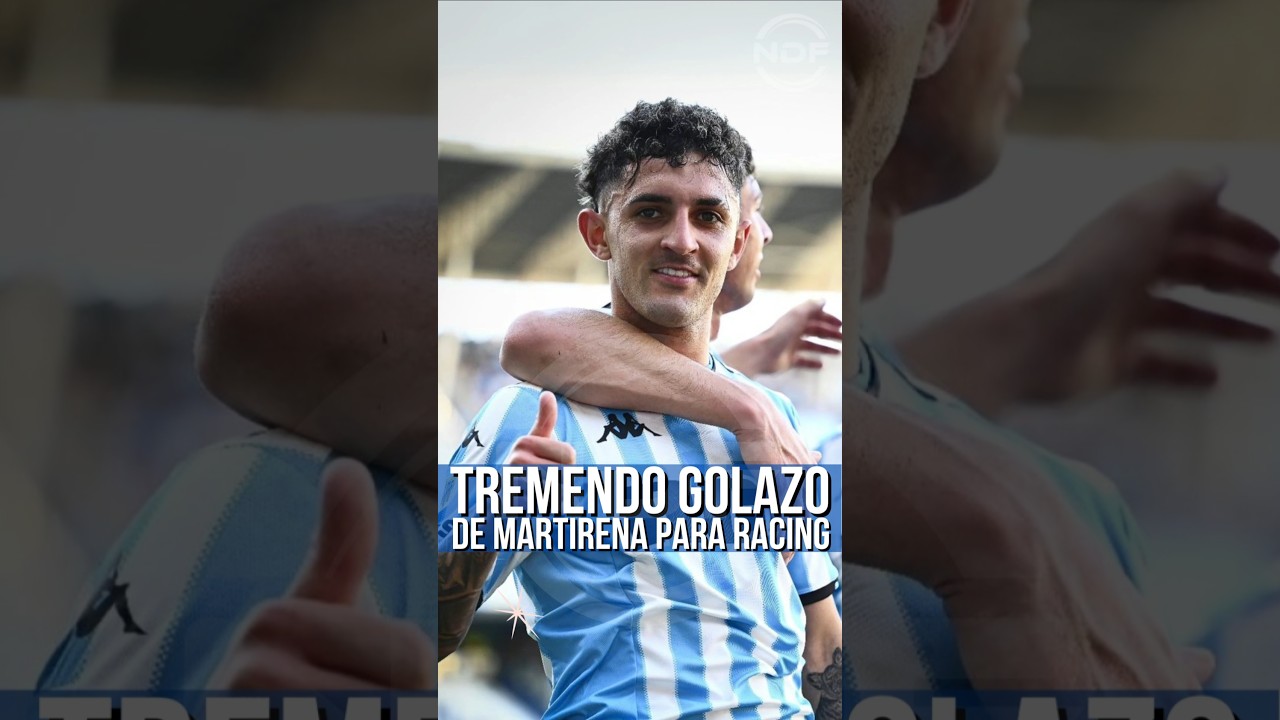 Martirena's goal for Racing Club vs. Cruzeiro in the Copa Sudamericana final 😱