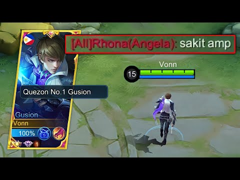 NO SKIN GUSION SHOWS UNBELIEVABLE SPEED IN RANKED GAME!!