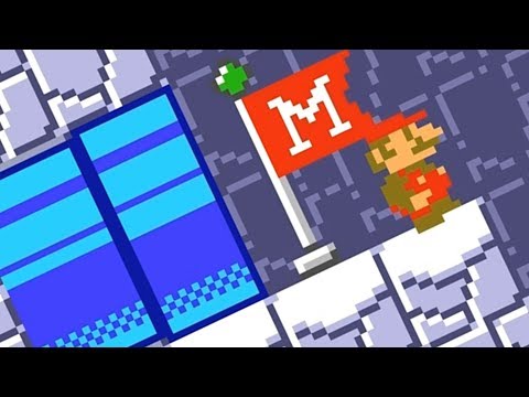 Super Mario Maker 2 🔧 Winter Dash Cold Caverns 🔧 salty