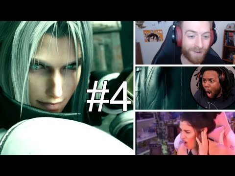 Streamers Reacting to Sephiroth's Theme and Final Boss #4 - Final Fantasy VII Remake