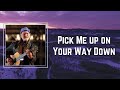 Buck Owens - Pick Me up on Your Way Down (Lyrics)