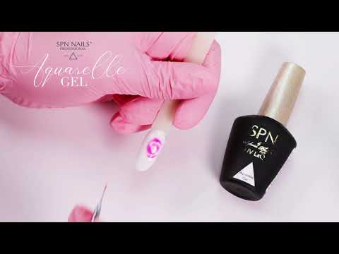 Akwarelowe zdobienie paznokci - Aquarelle Gel od SPN Nails ♡