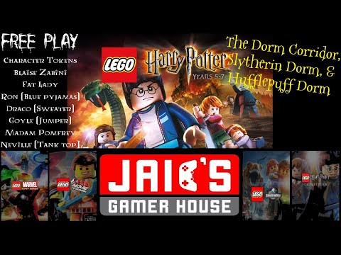 Lego Harry Potter 5-7: Free Play - Dorm Corridor, Slytherin Dorm, Hufflepuff Dorm