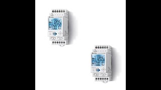 Miniatură video SMARTimer, digital timer - 2 contacte, 16 A, Standard, 12...24 V, multi-function SMARTimer, C.A. (50/60 Hz)/C.C.