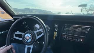 1968 Pontiac Firebird Coupe Ride Along
