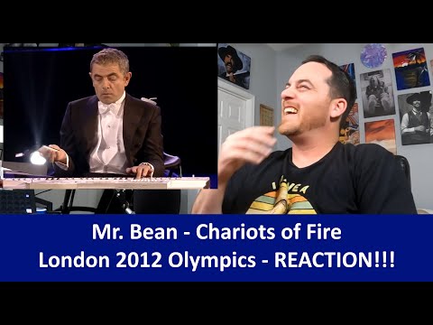 American Reacts Mr. Bean Live Performance at the London 2012 Olympic Games REACTION