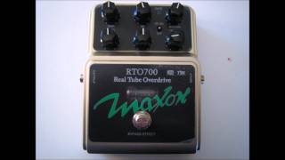 Video thumbnail for Maxom RTO 700 Real Tube Overdrive by www.geargasstore.com by geargasdotcom