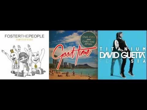 Owl City & Carly Rae Jepsen vs. Foster The People vs. David Guetta ft. Sia - Good Titanium Kicks