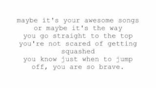 My rollercoaster - Kimya Dawson plus lyrics in video.