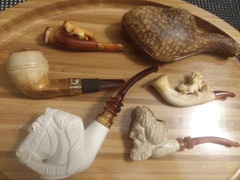 Antique Meerschaum Pipe Collection