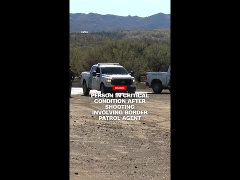 Person in critical condition after shooting involving Border Patrol agent