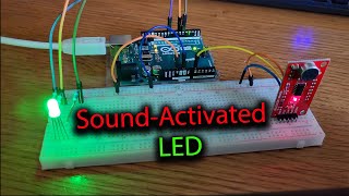 Make Your Own Sound Activated LED Light With Arduino Sound Detector - A Beginner Video