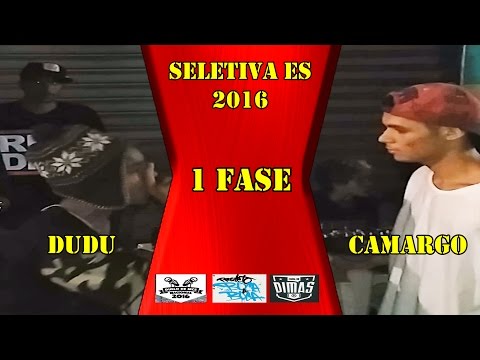 2ª SELETIVA ES - NB - Camargo x Dudu - 08/10/2016 - 1ª FASE