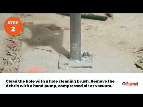 HOW TO: Ramset™ Dynabolt™ Plus Sleeve Anchor - Step By Step Installation Instructions
