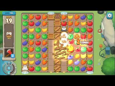 We Bare Bears match3 repairs level 185