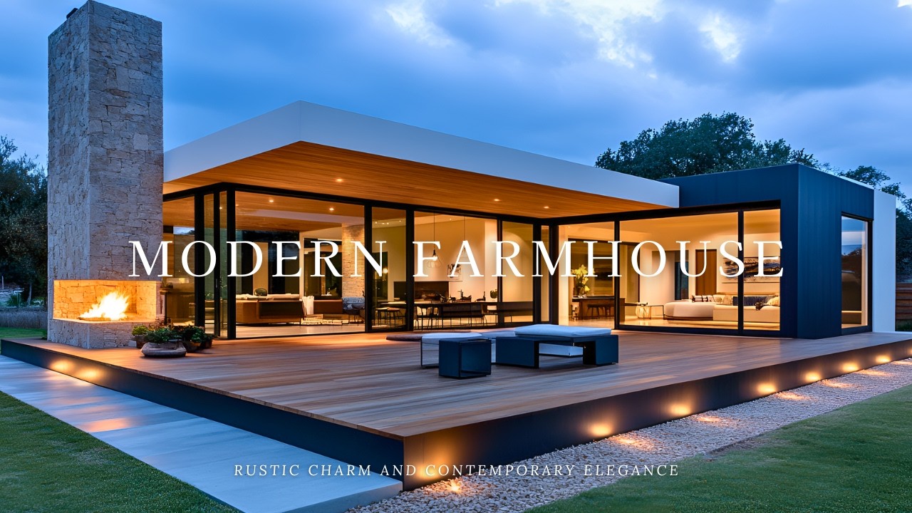 Rustic Refined: The Luxe Minimalist Modern Farmhouse