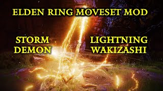 Elden Ring Dexterity Scaling S Lightning Wakizashi Storm Demon
