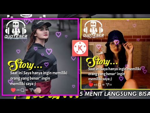 KEREN🔥CARA EDIT VIDEO STORY LITERASI TERBARU UNTUK POSTINGAN WA & INSTAGRAM 🔥🔥🔥