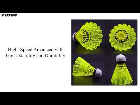 Tima Volant Nylon Tournament Shuttle-Yellow T-350