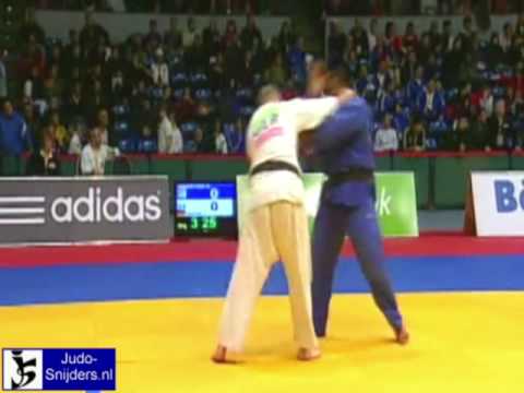 Judo 2009 Hamburg: Bryson (CUB) - Baehr (GER) [+100kg].