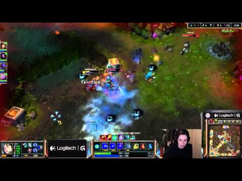 127 Bjergsen   Ahri vs Zed   Mid