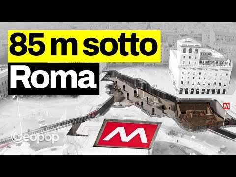 Come si scava una stazione della metro C di Roma? Vi portiamo sotto al Colosseo per mostrarvelo