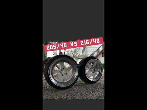 205/40 vs 215/40 on a 17x9