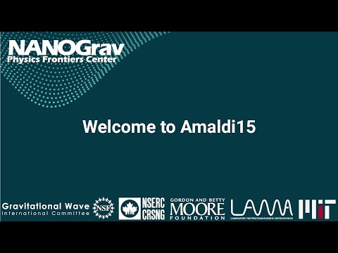Amaldi15 | Session 11-2: "Nuclear and particle physics with gravitational waves"