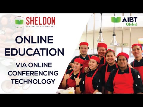 Online Education via Video Conferencing Technology with Sheldon School of Hospitality
