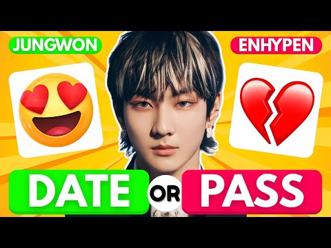 DATE or PASS: MALE K-POP IDOLS💘Smash or Pass  | K-Pop Quiz Game 2025