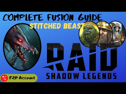 [F2P] Stitched Beast Raid Shadow Legends | Complete Fusion Guide