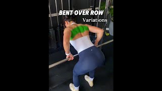 Bent Over Row know the difference: